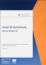 Covid-19 Social Study: Results Release 39